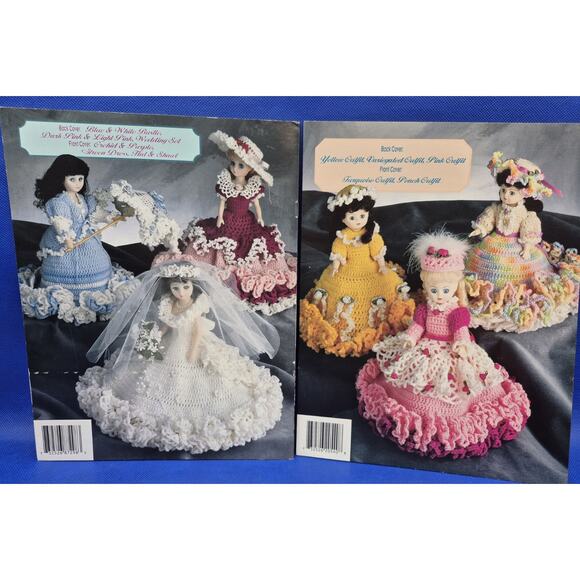 Annies Attic 12-15" Doll Crochet Designs Design Booklets Lot of 10 - Picture 4 of 12